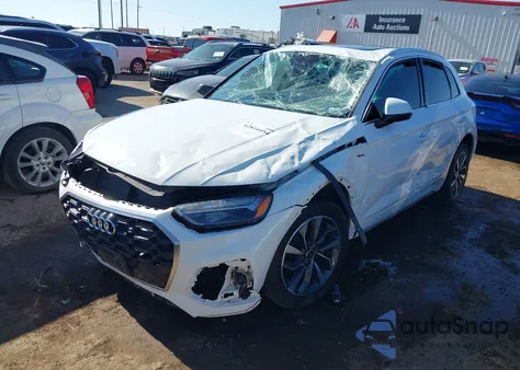 2023 Audi Q5 Premium Plus 45 Tfsi S Line Quattro z USA, uszkodzony, nr VIN WA1EAAFY2P2053829